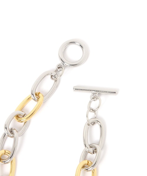 Elura（エルーラ）の「ボリュームチェーンネックレス/611609（ネックレス・レディース・シルバー/ゴールド・FREE）」の11枚目の写真