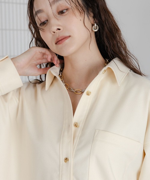 Elura（エルーラ）の「ボリュームチェーンネックレス/611609（ネックレス・レディース・シルバー/ゴールド・FREE）」の3枚目の写真