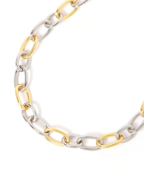 Elura（エルーラ）の「ボリュームチェーンネックレス/611609（ネックレス・レディース・シルバー/ゴールド・FREE）」の8枚目の写真