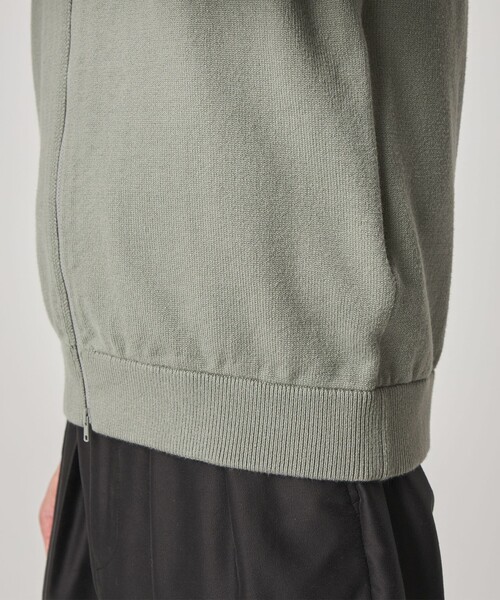 Steven Alan(スティーブンアラン)の「<Steven Alan> ブラッシュド CTN/PE ドライバーズ ニット ブルゾン(カーディガン/ボレロ・メンズ・ブラック/オリーブ・S/M/L/XL)」の18枚目の写真