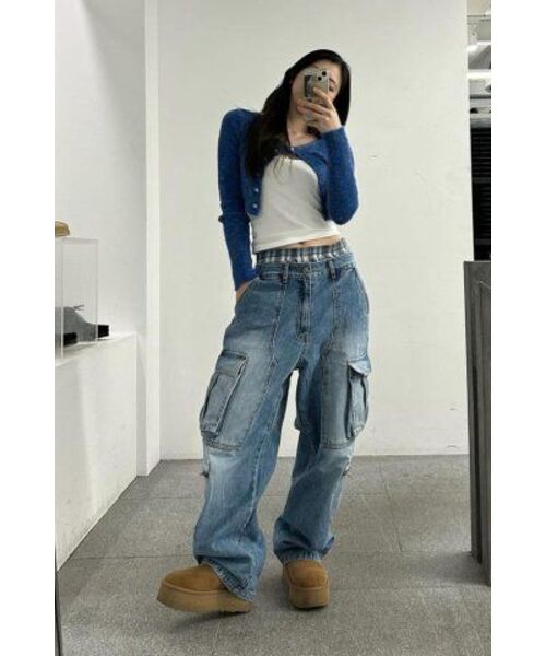 ARCHIVE BOLD(アーカイブボールド)の「MULTI POCKET DENIM PANTS (LIGHT BLUE)(デニムパンツ・メンズ・その他・LARGE/MEDIUM/SMALL/X-SMALL)」の12枚目の写真