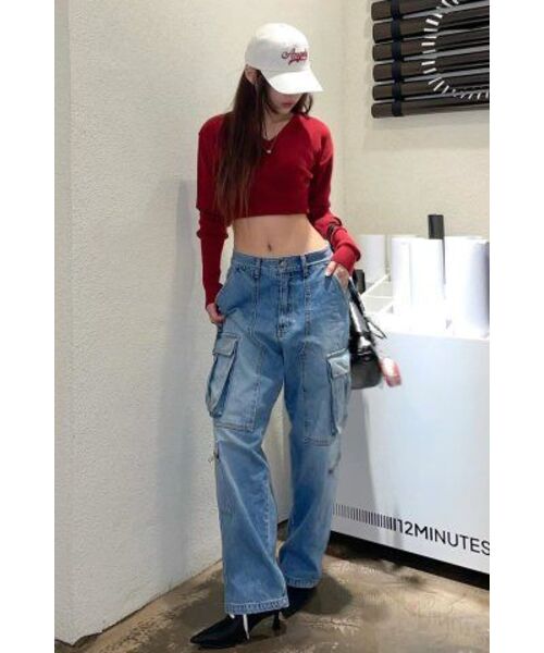 ARCHIVE BOLD(アーカイブボールド)の「MULTI POCKET DENIM PANTS (LIGHT BLUE)(デニムパンツ・メンズ・その他・LARGE/MEDIUM/SMALL/X-SMALL)」の14枚目の写真