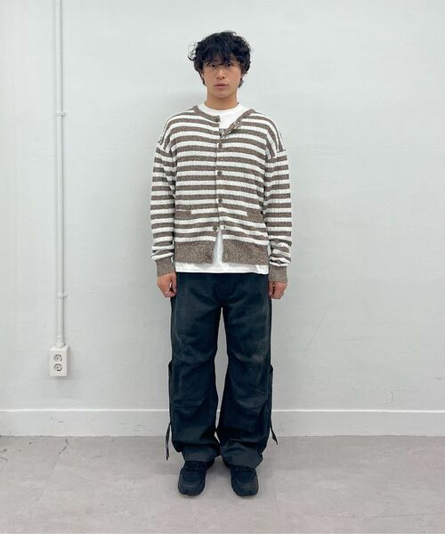Millo Archive（ミロ アーカイブ）の「システムラインカーディガン [ペイルブルー]（カーディガン/ボレロ・メンズ・その他・MEDIUM/LARGE/X-LARGE）」の8枚目の写真