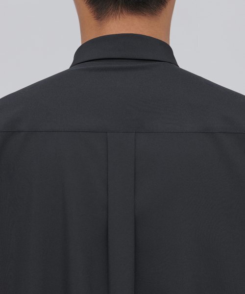 MUSINSA STANDARD（ムシンサスタンダード）の「リラックスフィットシルキーシャツ[ダークグレー]（シャツ/ブラウス・メンズ・その他・SMALL/MEDIUM/LARGE/X-LARGE/XX-LARGE）」の5枚目の写真