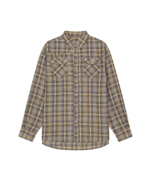 Western Vintage Check Shirts (Yellow)