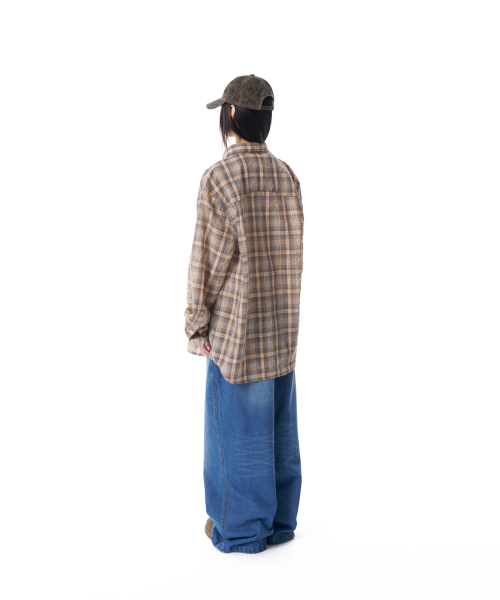 AAKAM(アーカム)の「Western Vintage Check Shirts (Yellow)(シャツ/ブラウス・レディース・その他・FREE)」の6枚目の写真