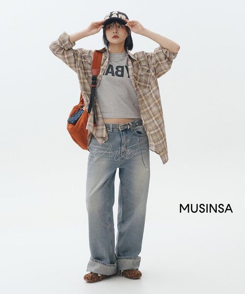 AAKAM(アーカム)の「Western Vintage Check Shirts (Yellow)(シャツ/ブラウス・レディース・その他・FREE)」の14枚目の写真