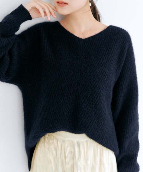 cohina/ニット お気に入りのニット @cohina.official 2wayネックだから オフショル