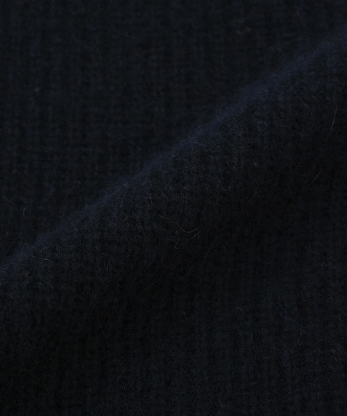 COHINA（コヒナ）の「フォックスアンゴラVネックパターン柄ニット 【低身長・小柄女性】（ニット/セーター・レディース・ベージュ/ネイビー/グリーン/レッド・ONE SIZE）」の11枚目の写真