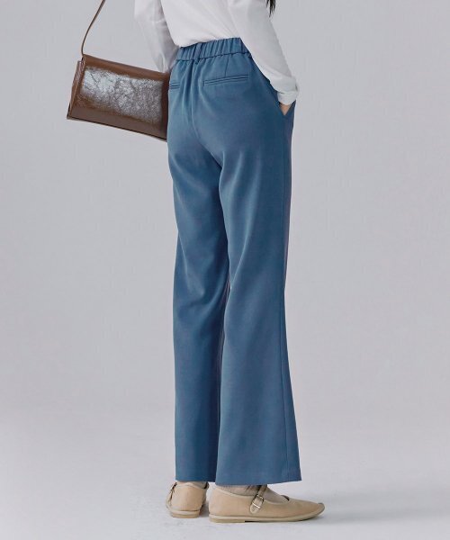 CHASECULT(チェイスカルト)の「レディース ピーチツイル ブーツカットパンツ-CFRG2271C0N(その他パンツ・レディース・ブルー・67/70)」の2枚目の写真