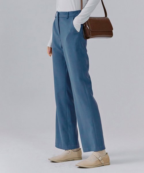 CHASECULT(チェイスカルト)の「レディース ピーチツイル ブーツカットパンツ-CFRG2271C0N(その他パンツ・レディース・ブルー・67/70)」の3枚目の写真