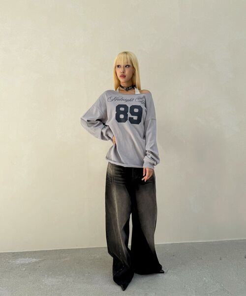 Midnight Move（ミッドナイトムーブ）の「f set 89 t (grey)（Tシャツ/カットソー・レディース・その他・FREE）」の11枚目の写真