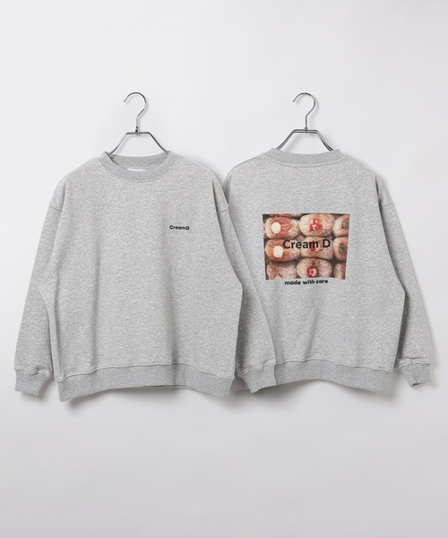 LEPSIM（レプシィム）の「【OPEN記念／Cream D×LEPSIM】【KIDS】アソートスウェット　605703（スウェット・キッズ・グレー/ブルー/チャコールグレー・130）」の3枚目の写真