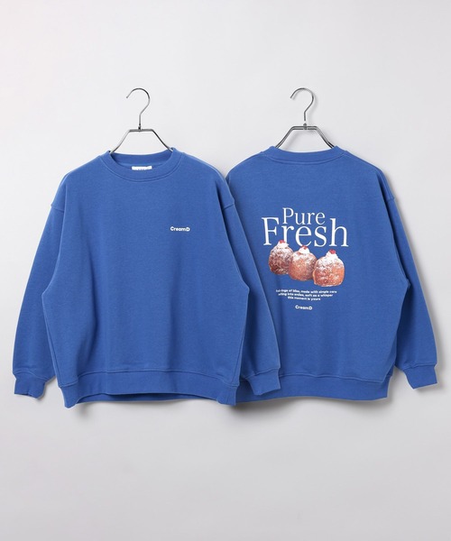 LEPSIM（レプシィム）の「【OPEN記念／Cream D×LEPSIM】【KIDS】アソートスウェット　605703（スウェット・キッズ・グレー/ブルー/チャコールグレー・130）」の8枚目の写真