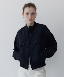 TTUDEMENT（トュードメント）の「STAND COLLAR BLOUSON BLACK（MA-1）」
