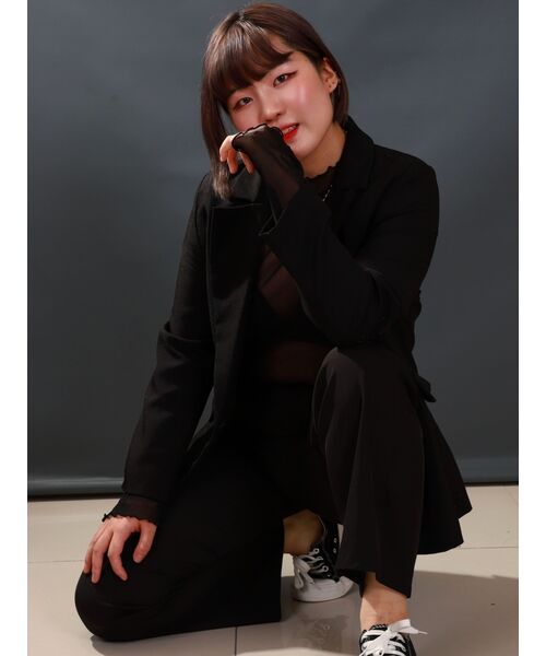 MUSINSA STANDARD（ムシンサスタンダード）の「[クールタンダード] セミワイドヒドゥンバンディングスラックス [ブラック]（スラックス・メンズ・その他・28/29/32/30/31/33/26/27/42/36/34）」の17枚目の写真