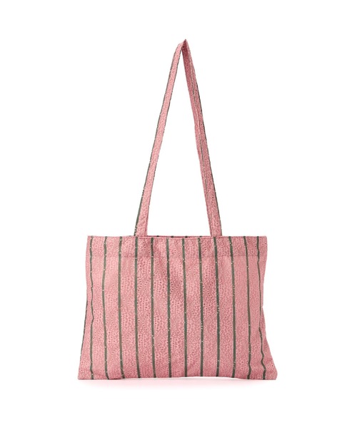 Casselini（キャセリーニ）の「Casselini(キャセリーニ)レースチューリップトート（トートバッグ・レディース・ピンク/アイボリー/グレー・FREE）」の6枚目の写真