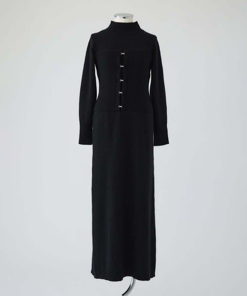 RIM.ARK(リムアーク) Setting knit dress RIM.ARK/リムアーク】Setting knit dress/セッティングニットドレス
