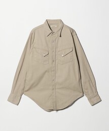 Camoshita（カモシタ）の「＜Camoshita＞コットンピケ ウエスタンシャツ（シャツ/ブラウス）」