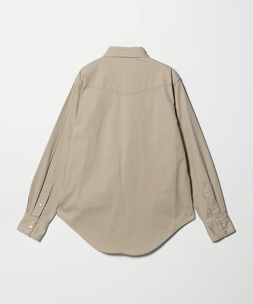 Camoshita（カモシタ）の「＜Camoshita＞コットンピケ ウエスタンシャツ（シャツ/ブラウス・メンズ・ナチュラル/ベージュ・S/L/XL/M）」の3枚目の写真
