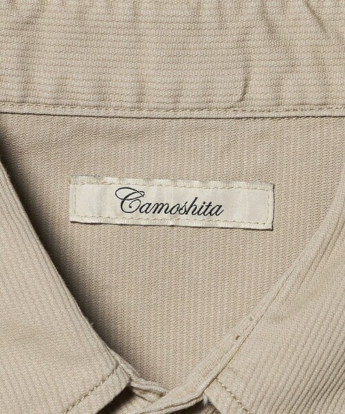 Camoshita（カモシタ）の「＜Camoshita＞コットンピケ ウエスタンシャツ（シャツ/ブラウス・メンズ・ナチュラル/ベージュ・S/L/XL/M）」の11枚目の写真