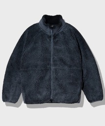 Revo.（レボ）の「Revo./レヴォ　ヴィンテージ加工 ボアフリース ジップジャケット（その他アウター）」