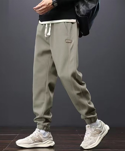 SBG(エスビー)の「SBG ルーズフィット ジョガーパンツ(スウェットパンツ・メンズ・グレー/ブラック/ベージュ・X-LARGE/LARGE/MEDIUM)」の3枚目の写真