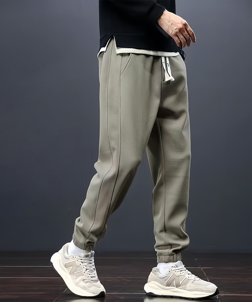 SBG(エスビー)の「SBG ルーズフィット ジョガーパンツ(スウェットパンツ・メンズ・グレー/ブラック/ベージュ・X-LARGE/LARGE/MEDIUM)」の7枚目の写真