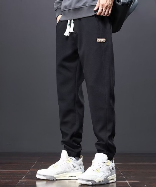 SBG(エスビー)の「SBG ルーズフィット ジョガーパンツ(スウェットパンツ・メンズ・グレー/ブラック/ベージュ・X-LARGE/LARGE/MEDIUM)」の4枚目の写真
