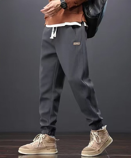 SBG(エスビー)の「SBG ルーズフィット ジョガーパンツ(スウェットパンツ・メンズ・グレー/ブラック/ベージュ・X-LARGE/LARGE/MEDIUM)」の5枚目の写真