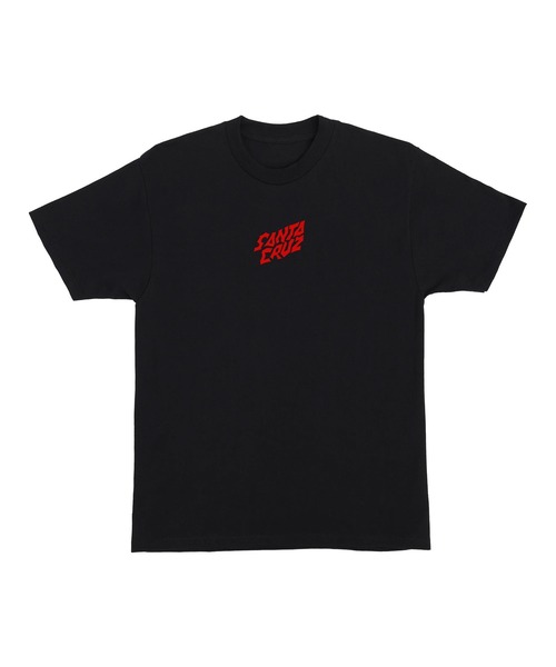 SANTA CRUZ（サンタクルーズ）の「SANTACRUZ/サンタクルーズ 半袖Tシャツ ストレンジャーシングス バックプリント 蓄光仕様 ST S/S-T SCREAMING LIGHTS 510255404（Tシャツ/カットソー・メンズ・ブラック/ベージュ・XL/M/L）」の4枚目の写真