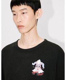 KENZO | 'KENZO Winter Holidays' オーバーサイズ Tシャツ イン コットン(Tシャツ/カットソー)
