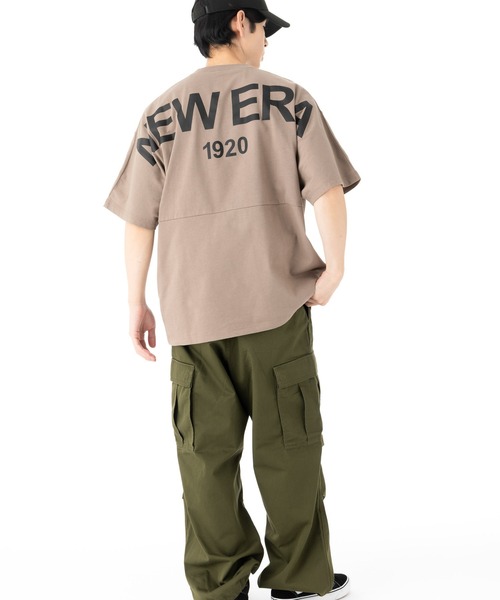 NEW ERA(ニューエラ)の「ニューエラ 半袖Tシャツ オーバーサイズ バックプリント(Tシャツ/カットソー・メンズ・ブラック/ベージュ/ホワイト・L/M/S/XXL/XL)」の10枚目の写真
