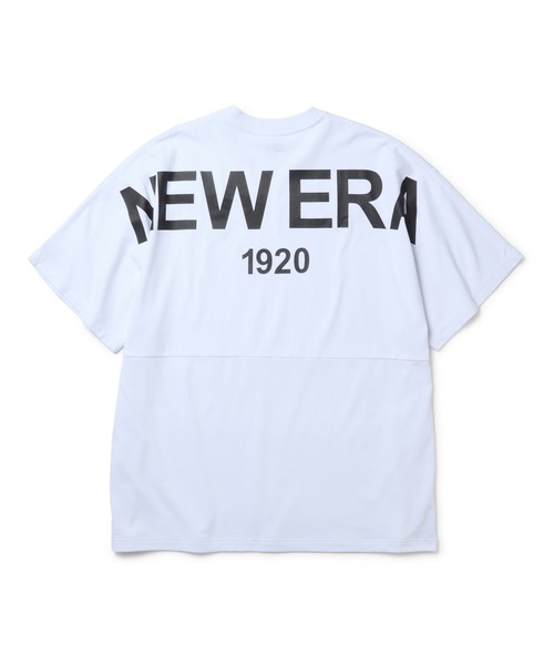 NEW ERA(ニューエラ)の「ニューエラ 半袖Tシャツ オーバーサイズ バックプリント(Tシャツ/カットソー・メンズ・ブラック/ベージュ/ホワイト・L/M/S/XXL/XL)」の11枚目の写真