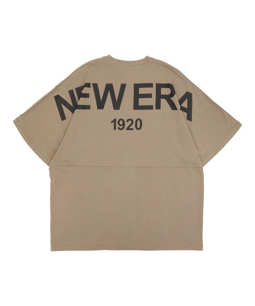 NEW ERA(ニューエラ)の「ニューエラ 半袖Tシャツ オーバーサイズ バックプリント(Tシャツ/カットソー・メンズ・ブラック/ベージュ/ホワイト・L/M/S/XXL/XL)」の20枚目の写真