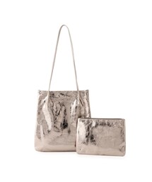 Jayro（ジャイロ）の「キラキラシンプルタックトートバッグ（トートバッグ）」