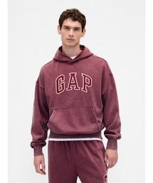 GAP（ギャップ）の「ヴィンテージソフト オーバーサイズ GAPロゴパーカー（パーカー）」