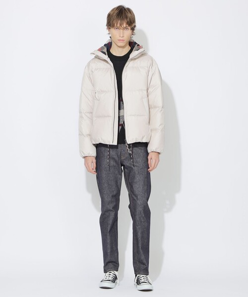 Quiet checkシリーズ】ボクシーダウン（ダウンジャケット/コート