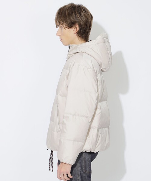 Quiet checkシリーズ】ボクシーダウン（ダウンジャケット/コート