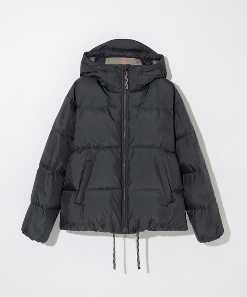 Quiet checkシリーズ】ボクシーダウン（ダウンジャケット/コート