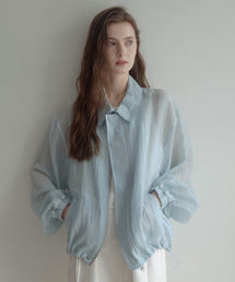 LENAV（ルナブ）の「esy kara ウィンドジャケット (スカイ)（ナイロンジャケット）」