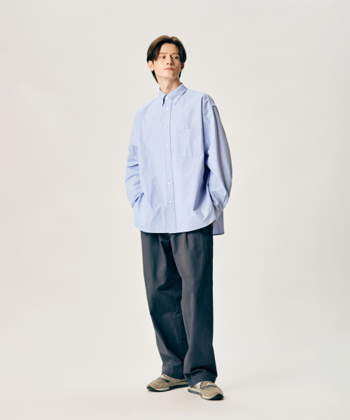 ESPIONAGE(エスピオナジ)の「Comfort B.D Shirt Blue Hairline(シャツ/ブラウス・レディース・その他・MEDIUM/LARGE/X-LARGE)」の12枚目の写真