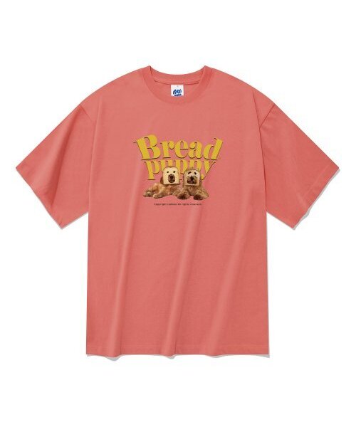 RADINEO(ラディネオ)の「20番手ブレッドパピー半袖Tシャツヴィンテージレッド(Tシャツ/カットソー・メンズ・その他・LARGE/MEDIUM/X-LARGE)」の1枚目の写真