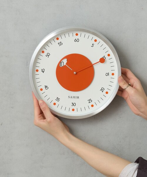 SAHIR（サヒール）の「【SAHIR サヒール】Aluminum wall clock 掛け時計（掛け時計・レディース・グリーン/オレンジ/ネイビー・0）」の20枚目の写真