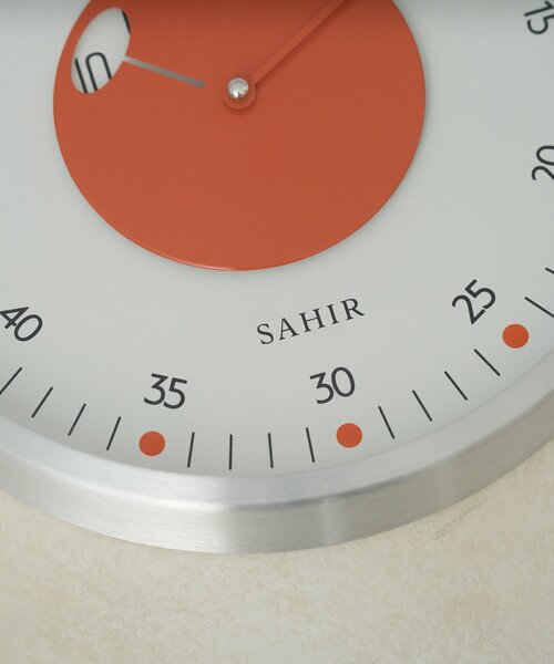 SAHIR(サヒール)の「【SAHIR サヒール】Aluminum wall clock(掛け時計・レディース・グリーン/オレンジ/ネイビー・0)」の5枚目の写真