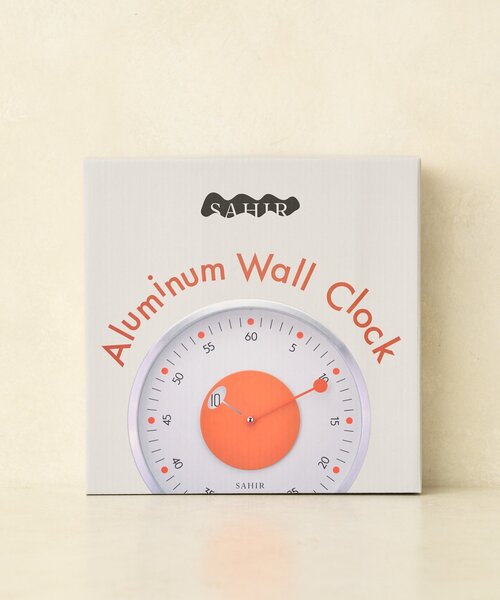 SAHIR(サヒール)の「【SAHIR サヒール】Aluminum wall clock(掛け時計・レディース・グリーン/オレンジ/ネイビー・0)」の4枚目の写真