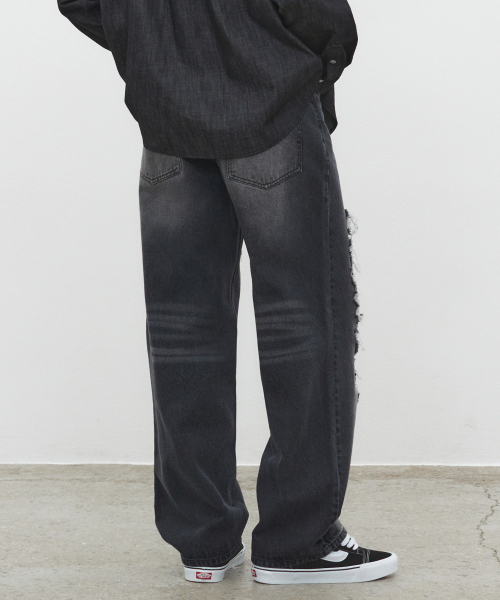 DECET(デケト)の「Destroy Jeans DCPT038BlackB(デニムパンツ・レディース・その他・26/28/30/32/34)」の9枚目の写真