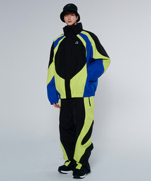 DOLL OUTERWEAR（ドラ アウターウェア）の「[DOLL x DUMDIDUM] 2425 アルタジャケット&パンツ ボードウェアセット BLUE 男女共用（セットアップ）」
