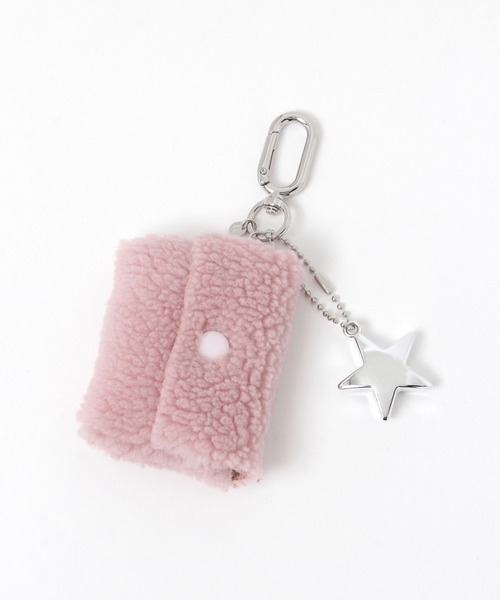 niko and...（ニコアンド）の「ボアポーチチャーム（チャーム・レディース・ピンク/ブラウン/ライトブルー・0）」の3枚目の写真