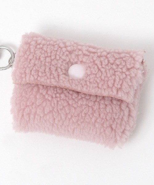 niko and...（ニコアンド）の「ボアポーチチャーム（チャーム・レディース・ピンク/ブラウン/ライトブルー・0）」の4枚目の写真